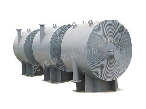 Horizontal type I spiral plate heat exchanger